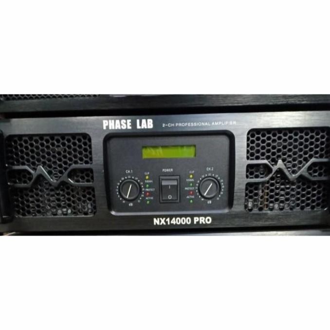 POWER PHASELAB NX 14000 PRO NX14000PRO NX14000 2 CHANNEL ORIGINAL DAN TERPERCAYA