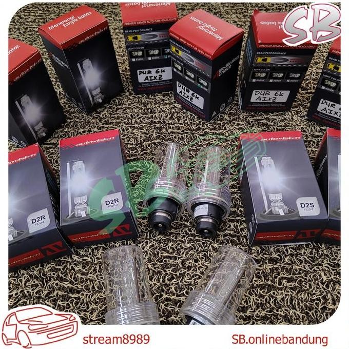 HID Autovision Bulb D2R D2S D4R D4S 4300k 6000k Bohlam Headlamp