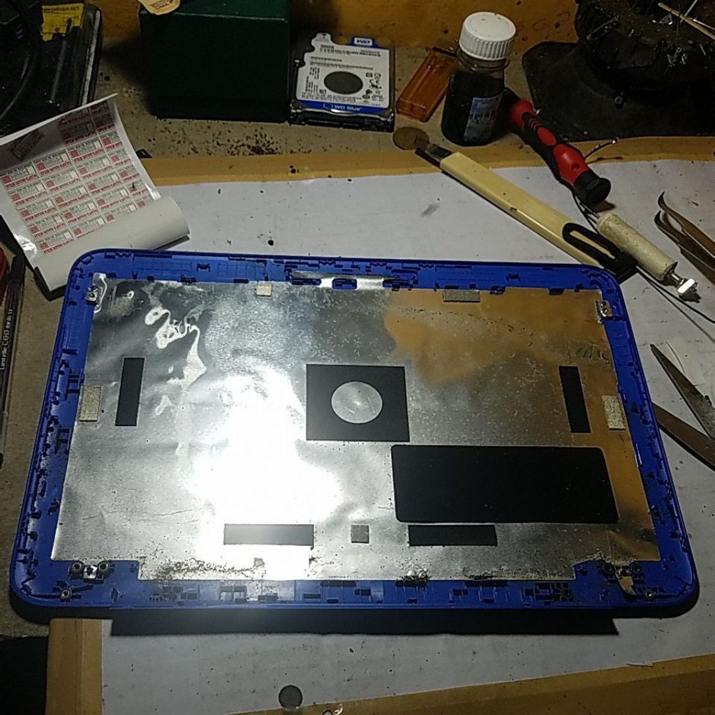 cover kesing casing lcd depan notebook HP Stream 11-d031TU