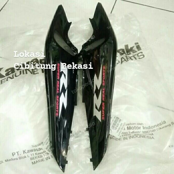 Body belakang ninja rr new hitam stiker Original