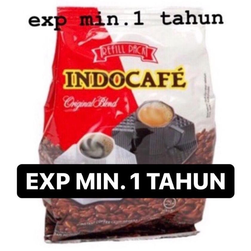 

relaydasbord - indocafe original blend refill pack 180gr - kopi instan ekonomis