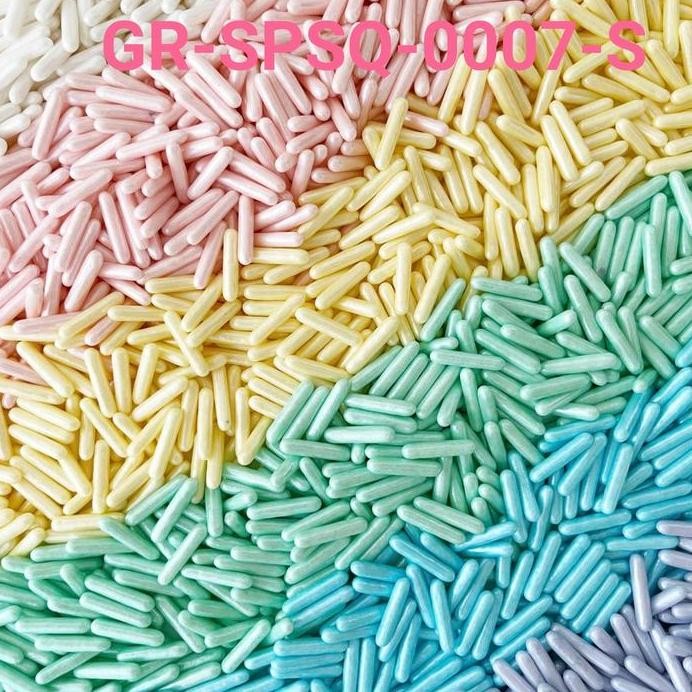 

Gr-Spsq-0007-S Sprinkles Trimit Sprinkel 250Gr Ungu Pink Biru Putih ( Bisa Cod )