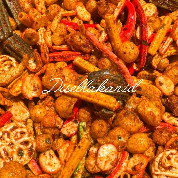 

New Seblak mix/seblak campur/ seblak pedas daun jeruk kemasan 1kg