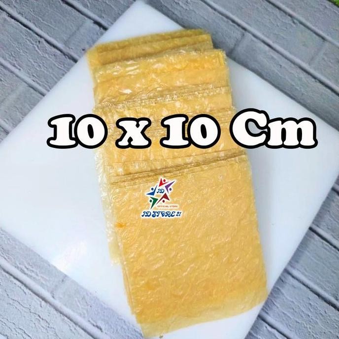 New Kulit Tahu KOTAK untuk Dimsum Lumpia Ekado kekian hekeng HALAL