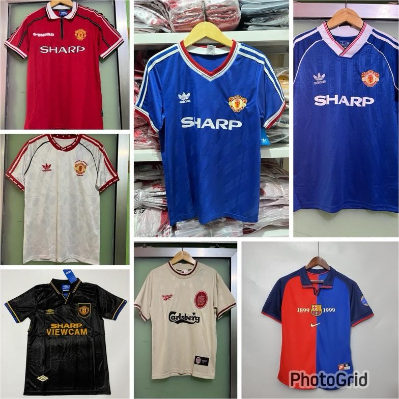 KATALOG JERSEY BOLA RETRO VINTAGE KLUB BOLA JERSEY KLASIK