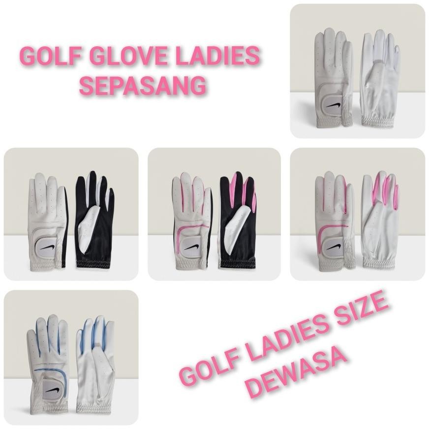 Golf Glove Ladies Sarung Tangan Golf Sepasang Berkwalitas Original