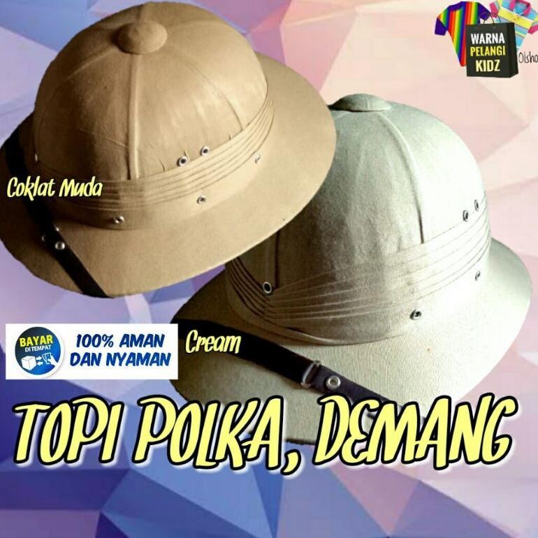 TOPI DEMANG / MENER BELANDA / TOPI SEPEDA ONTEL Original