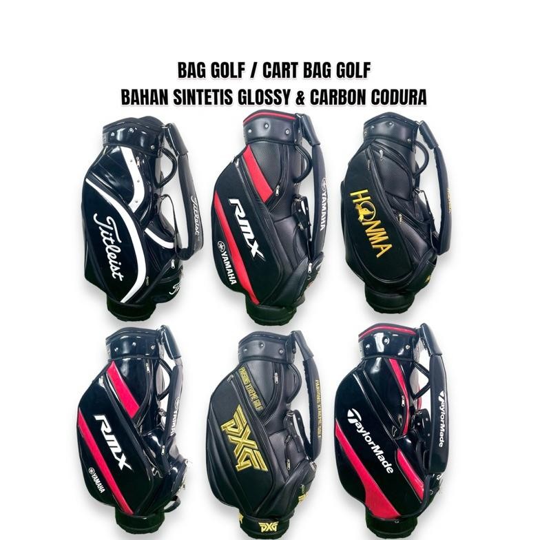 Bag golf cart bag golf Yamaha RMX sintetis carbon - Bag Golf Premium Quality Original