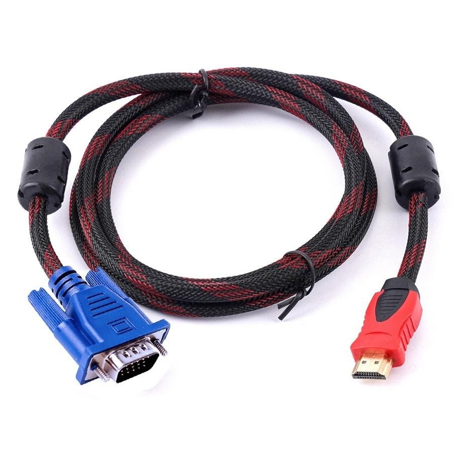 Dg-78 [Anitech Toko] Kabel Hdmi To Vga 1.5M/3M/5M/10M/15M/20M/25M Murah