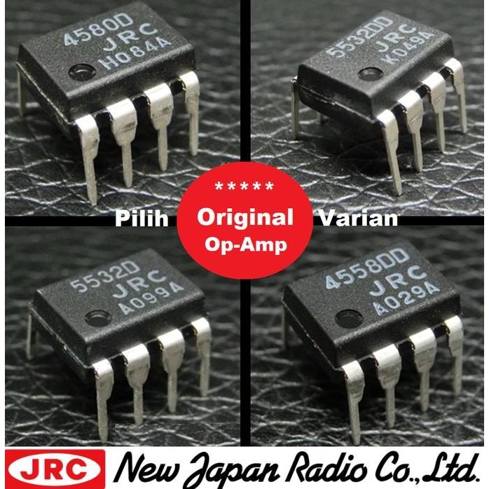 IC ASLI JRC NJM NJM5532DD NJM5532D NJM4580D NJM4558DD NE5532 4580 4558