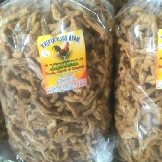 (Good) 2kg LESTARI kripik usus ayam tepung