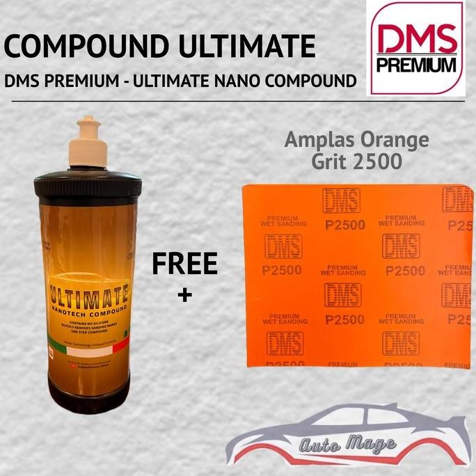 Compound Ultimate Nano Dms Premium - Compound Waterbased 1Kg