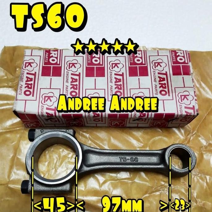 Buruan serbu] Conrod Connecting Rod Sokar Stang Piston Yanmar TS60 TS-60 TS 60 Taro