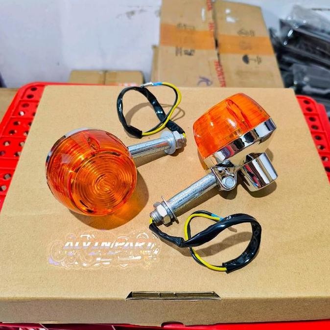 %$%$%$%$] Lampu Sein Honda XL125 XL100 CB200 CB TWIN Reteng CB200 Honda XL Import