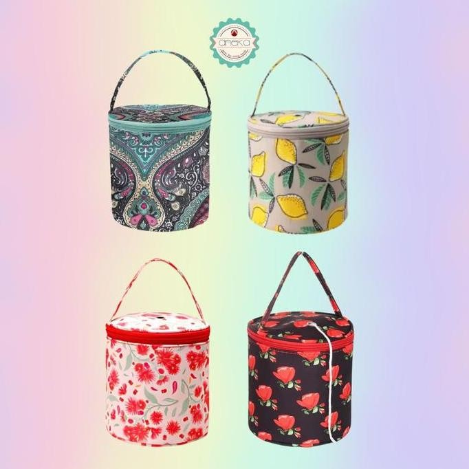 *:*:*:*:*] ANEKA - Tas Benang Rajut / Crochet Knitting Yarn Storage Bag Tabung Small / Kecil