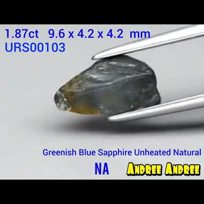 :<:<:<:<] Rough Sapphire Safir Unheated Natural 0003