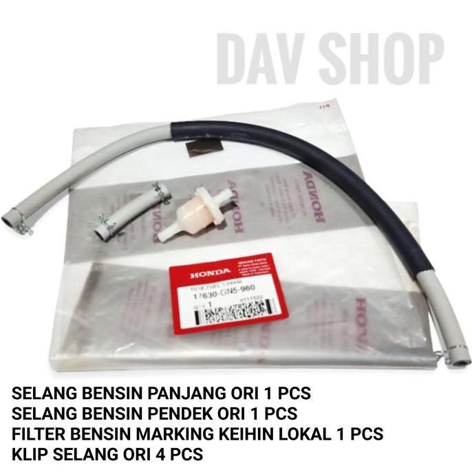 ((((()paling dicari] SELANG BENSIN FULLSET+FILTER C70 C700 C800 ASTREA 800 STAR ORI AHM