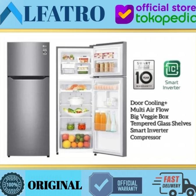 Lg Kulkas 2 Pintu Gng222Slcb / Gn-G222Slcb