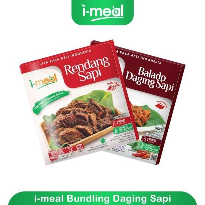 

I-Meal Bundling Daging Sapi Siap Makan