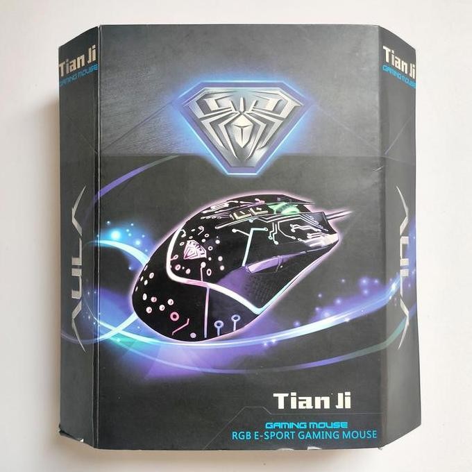 Ready  Mouse Gaming RGB AULA Tian Ji [BEKAS]
