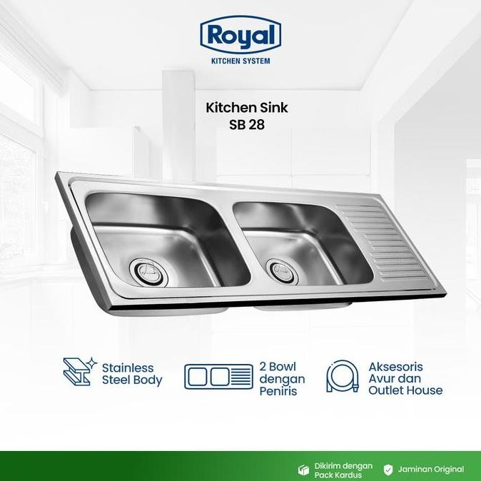 Royal Kitchen Sink Sb 28 | Bak Cuci Piring
