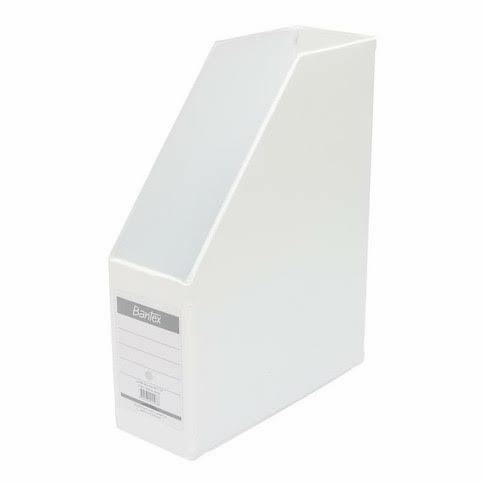 Box File Bantex 4011 Putih Folio 10 Cm