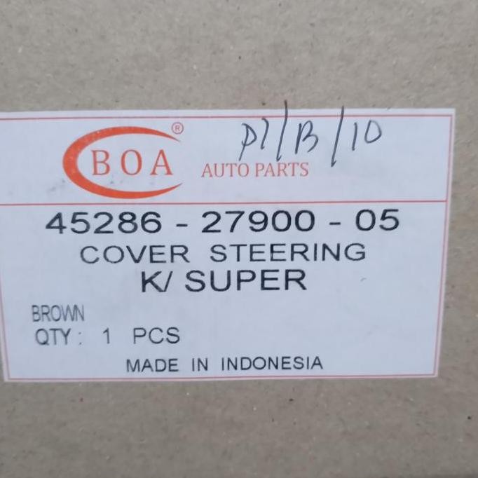 cover stir tutup stir kijang super kijang grand warna coklat merek Boa