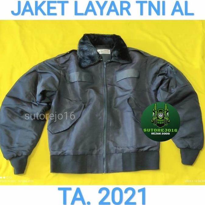 Jaket Layar Asli Tni Al Jaket Bomber Parasit Original Tni