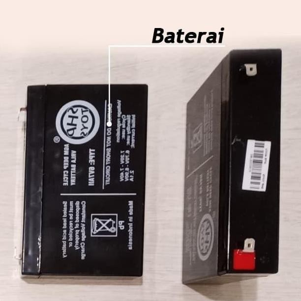 Baterai Mobil Aki Volta By Shp Toys