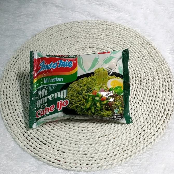 

New Harga 5pcs Mie Indomie Goreng Cabe Ijo 85gr