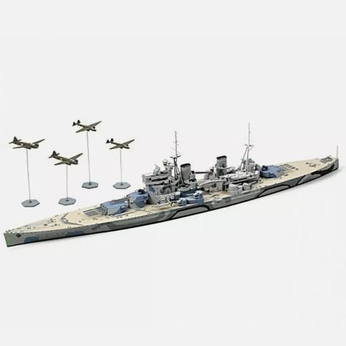31615 TAMIYA BRITISH BATTLESHIP PRINCE OF WALES BATTLE OF MALAYA