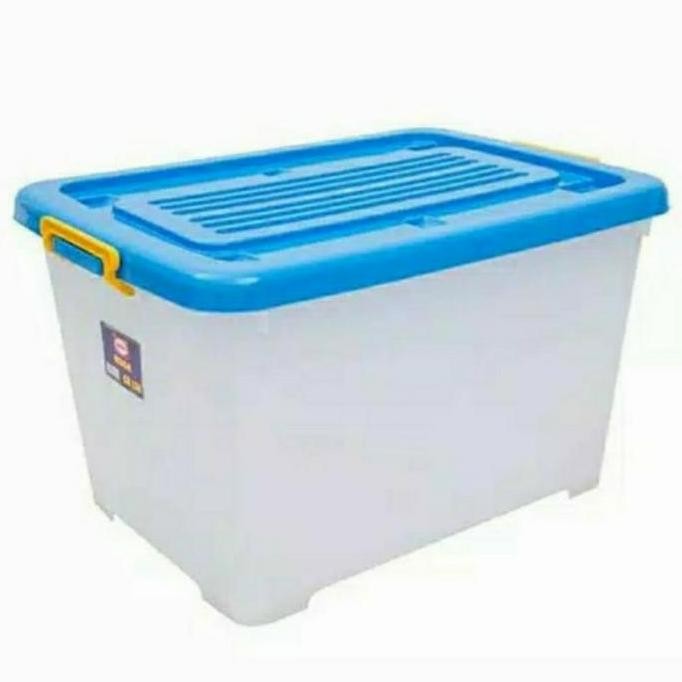 Container Box Shinpo Cb 130 Liter Mega Kontainer Box Roda Serbaguna