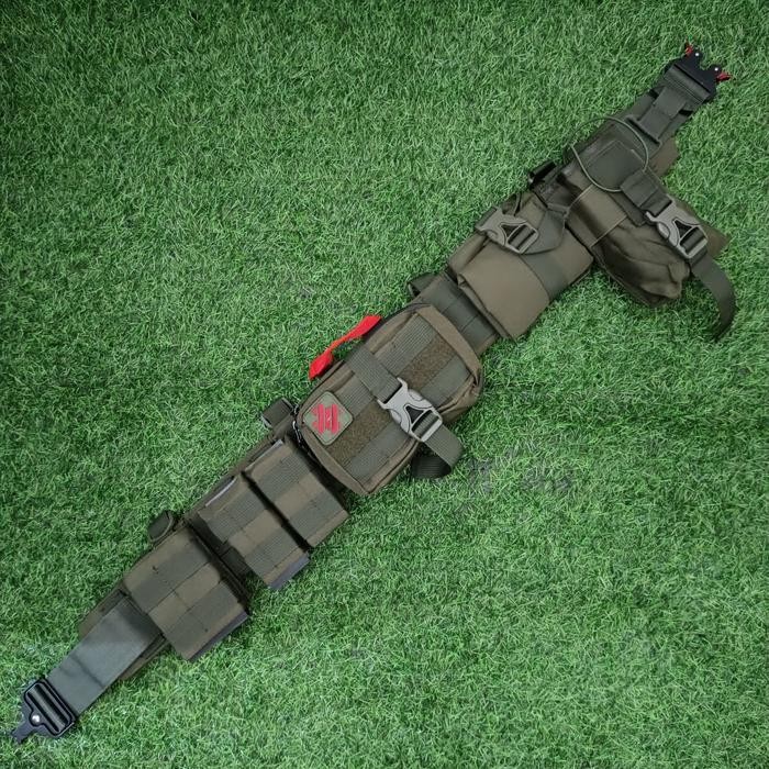 Kopel Tactical SET Hijau Duplikat Jatah Brimob / Kopel Tactical Hijau Brimob