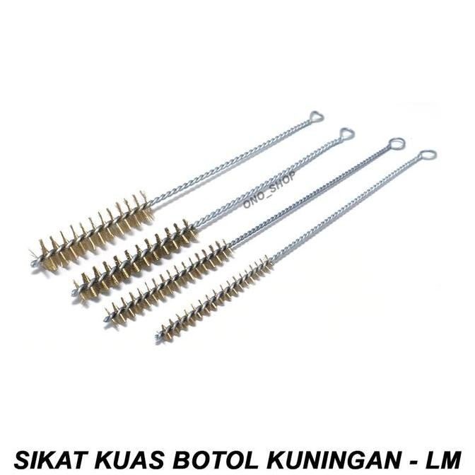 Sikat Kuas Botol Kuningan - Lm