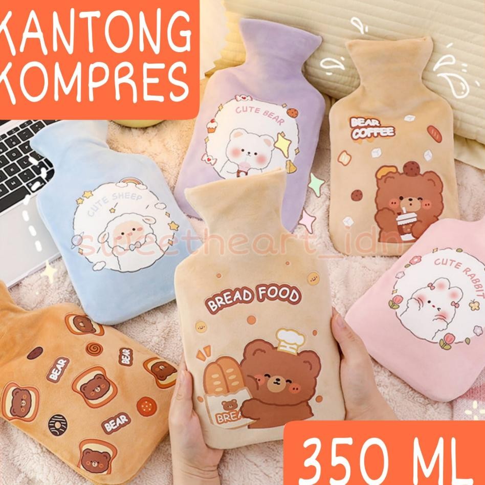 Kantong Kompres Air Panas Pereda Nyeri Perut Kompres Air Panas Kantong Kompres Air Panas Kompres Bag