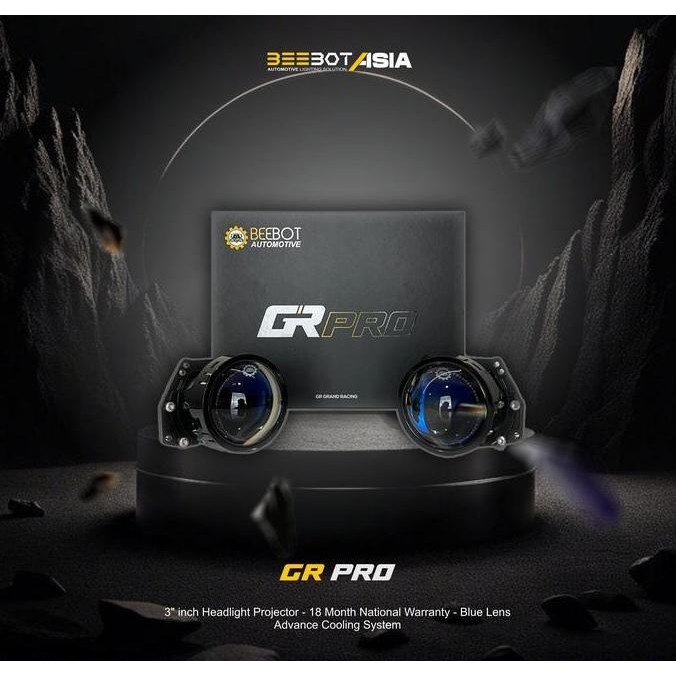 BEEBOT GR-PRO PROJECTOR BILED LASER 3" - GARANSI 18BLN ORIGINAL DAN TERPERCAYA
