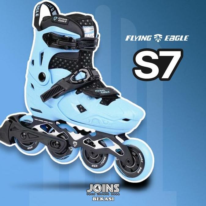 Sepatu Roda Inline Skate Anak Flying Eagle S7 Blue