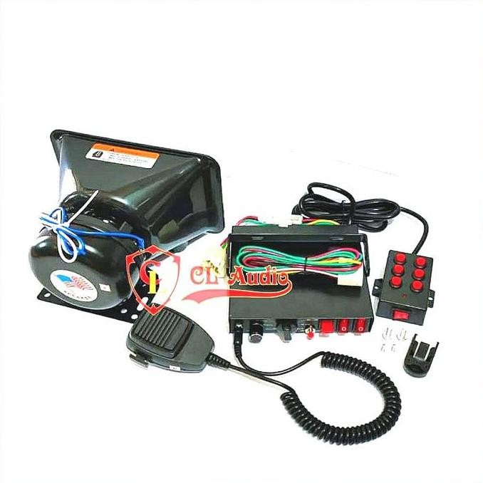 Toa Sirine Patwal/ Toa polisi Model Corong+Modul Jemper