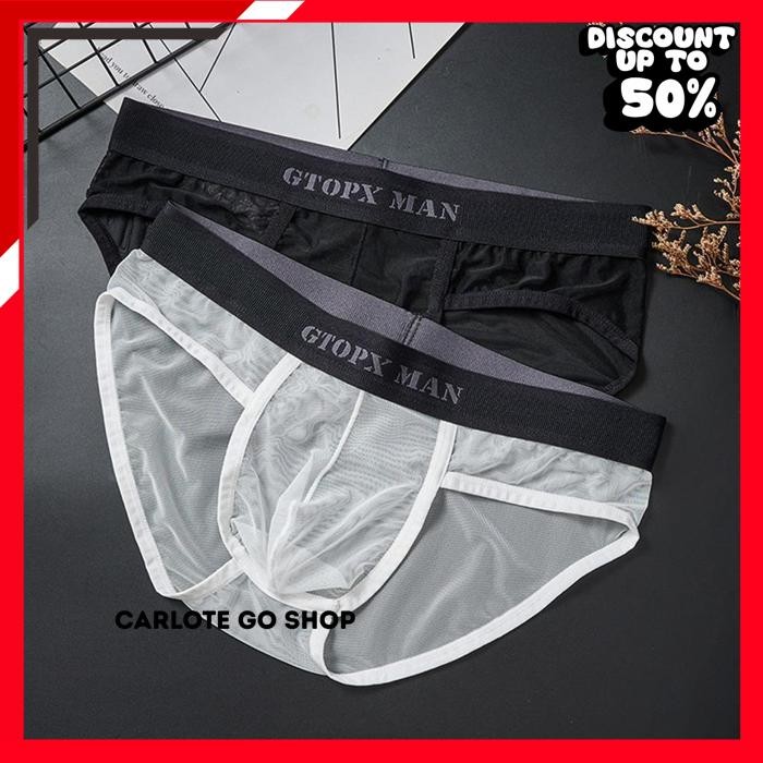 CELANA DALAM SEMPAK PRIA TRANSPARAN GTOPX BY CARLOTE GO SHOP