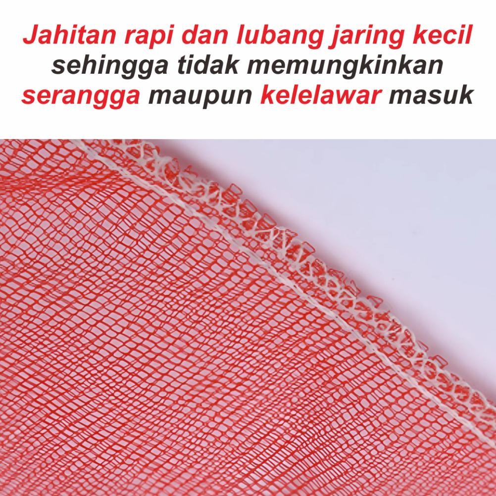 Promo Cod Brongsong Jaring Pembungkus Buah Kelengkeng 40X60 Cm Baru ...