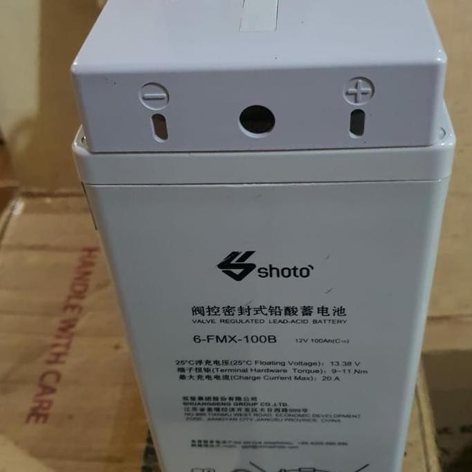 BATTERY AKI KERING SHOTO 12V 100Ah ORI BUAT UPS ACCU