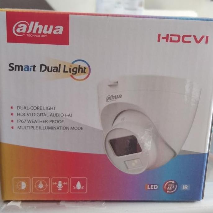 TERMURAH - PAKET 8 CAMERA DAHUA  COLORVU  5MP + AUDIO DAHUA FULL SET