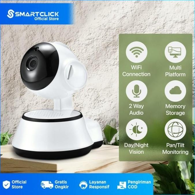 NEW - CCTV Outdoor Wifi HD 2 Way Audio 360 Derajat
