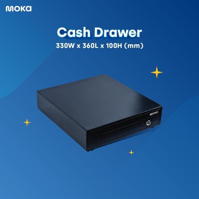 TERMURAH - Moka Cash Drawer | Moka POS Cash Drawer with Port RJ-11