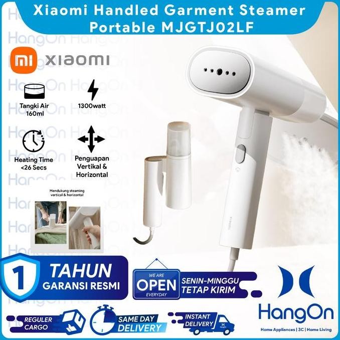 PROMO - Xiaomi Handheld Garment Portable Folded Steamer Setrika Uap Portable