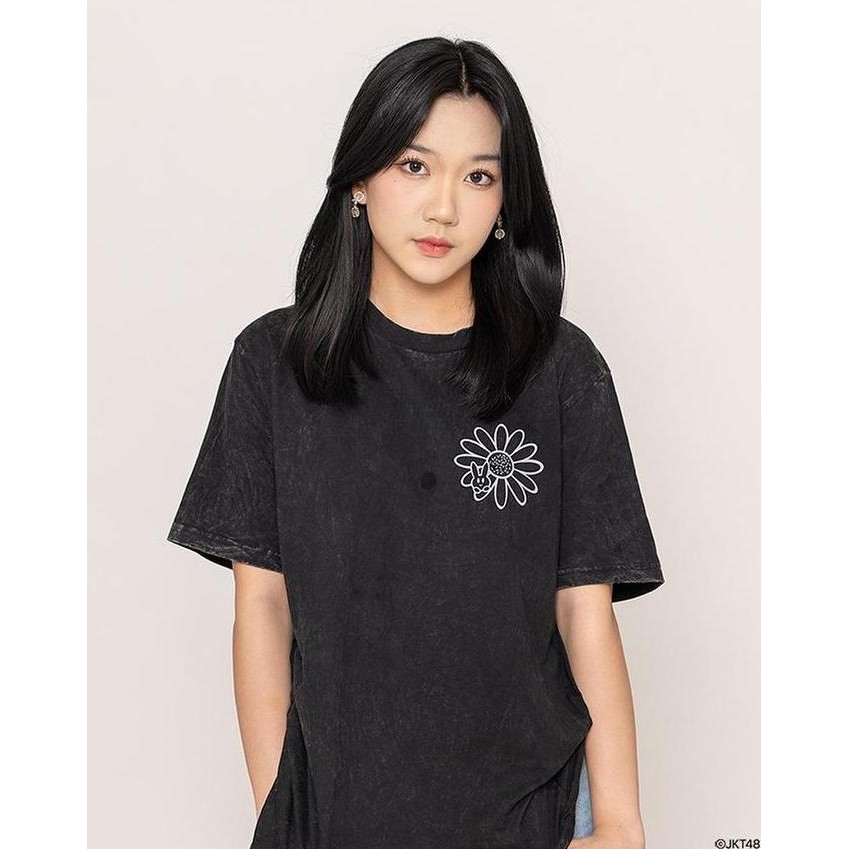BEBAS ONGKIR - Kaos JKT48 Brithday T-Shirt Marsha Lenathea (Marsha) 2024 | Black