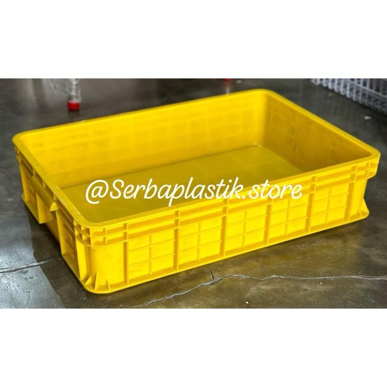 NEW Container box industri / keranjang kontainer pabrik / krat plastik hanata 2100 / krat roti buah 