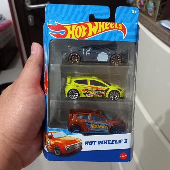 Hotwheels Paket 3 Ford Fiesta Limited From Gift Pack