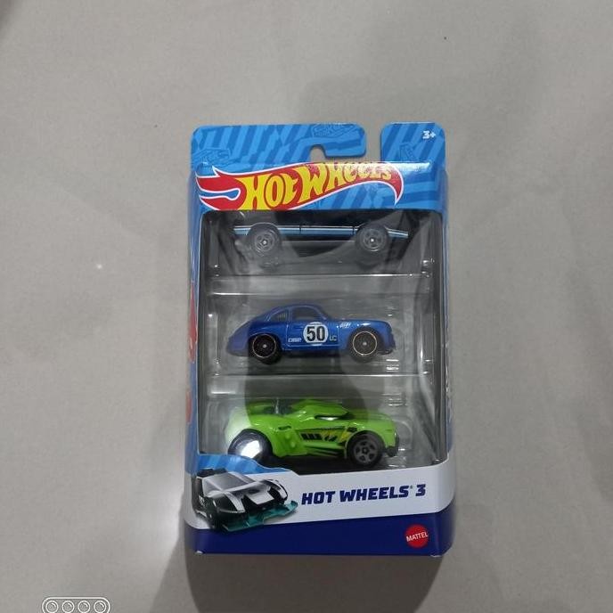 Hotwheels Gift Pack 3 Pcs Ada Porsche 356A Biru Bagus
