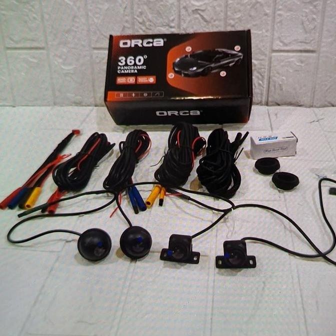 BEBAS ONGKIR - kamera 360 derajat mobil birdview orca